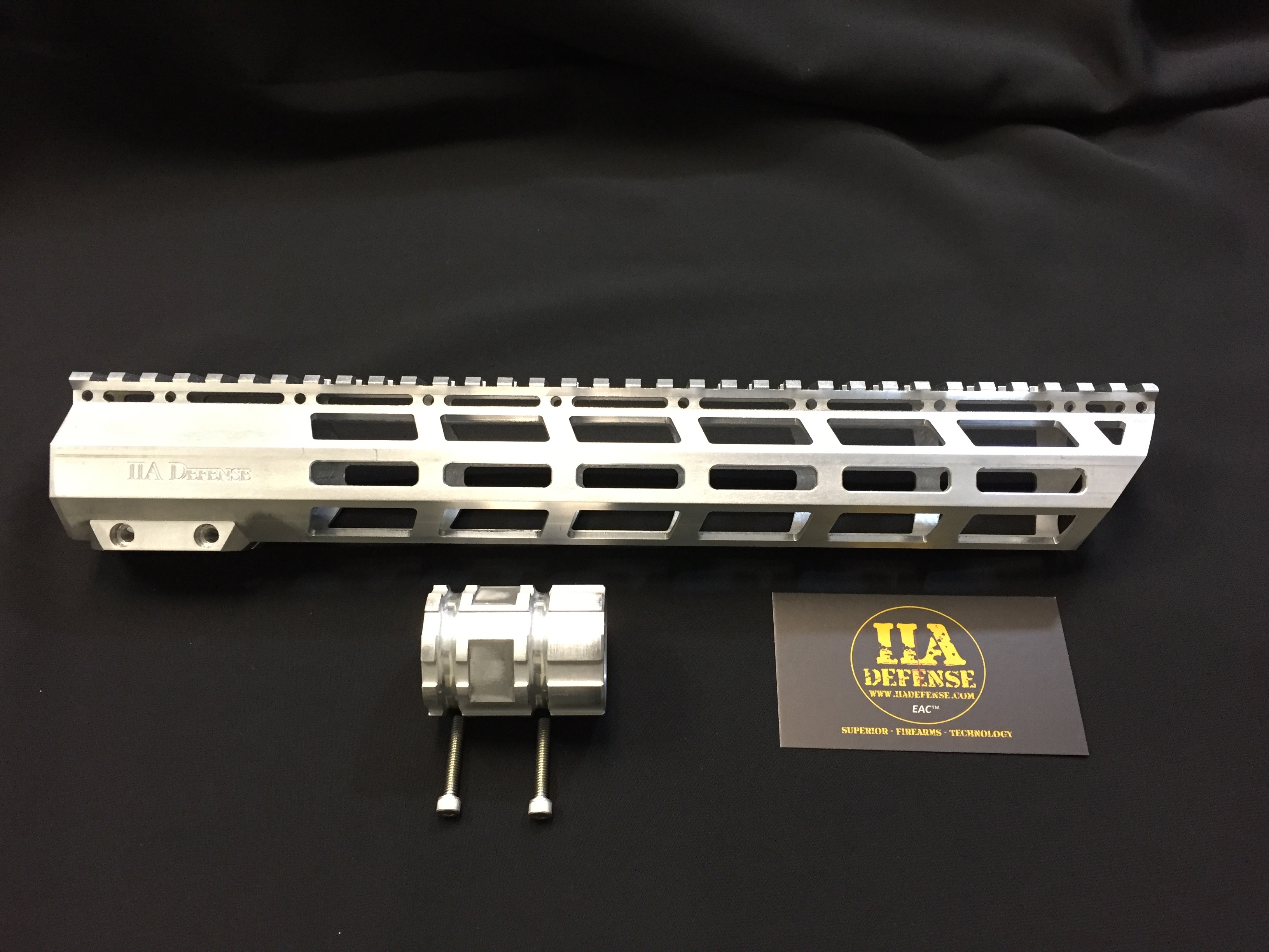 13.25" 300 BLK OUT Angled Cut M-lok Free-Float Hand Guard